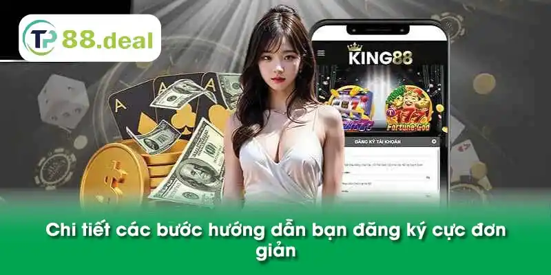 Chi tiết các bước hướng dẫn bạn đăng ký cực đơn giản