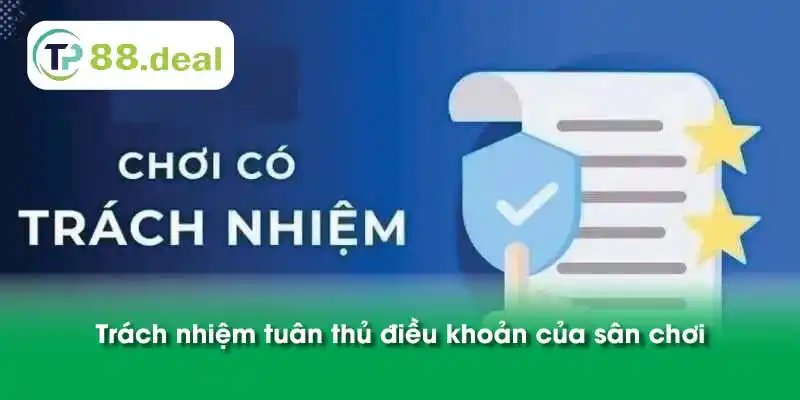 Trách nhiệm tuân thủ điều khoản của sân chơi