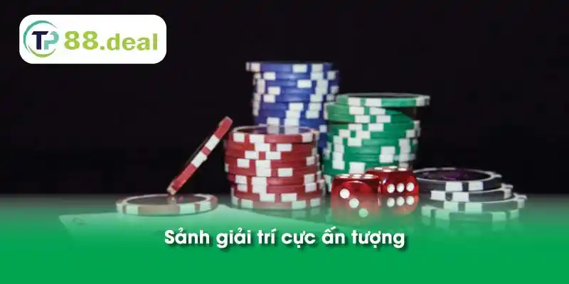 Sảnh giải trí cực ấn tượng